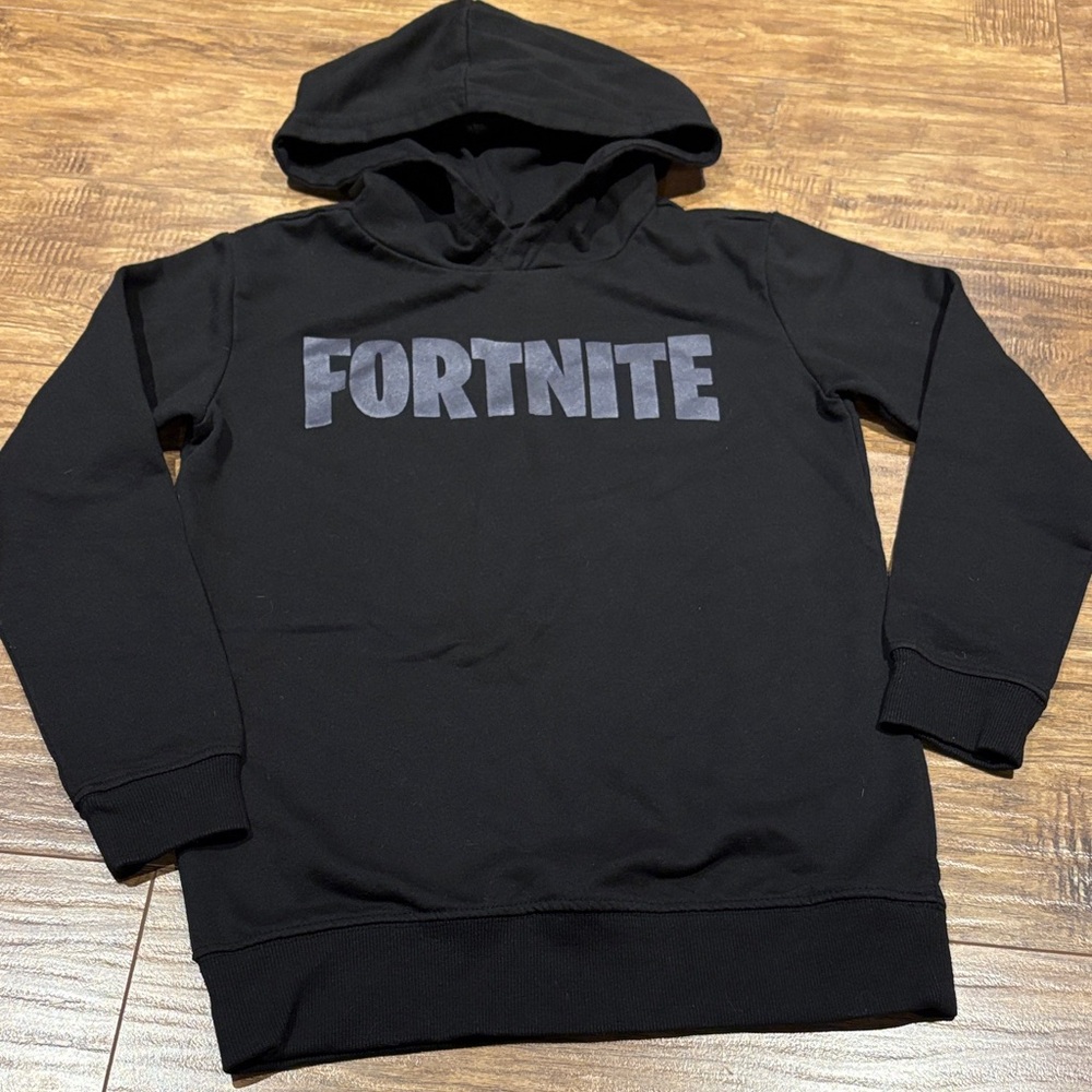 Fortnite Black Kids Hoodie